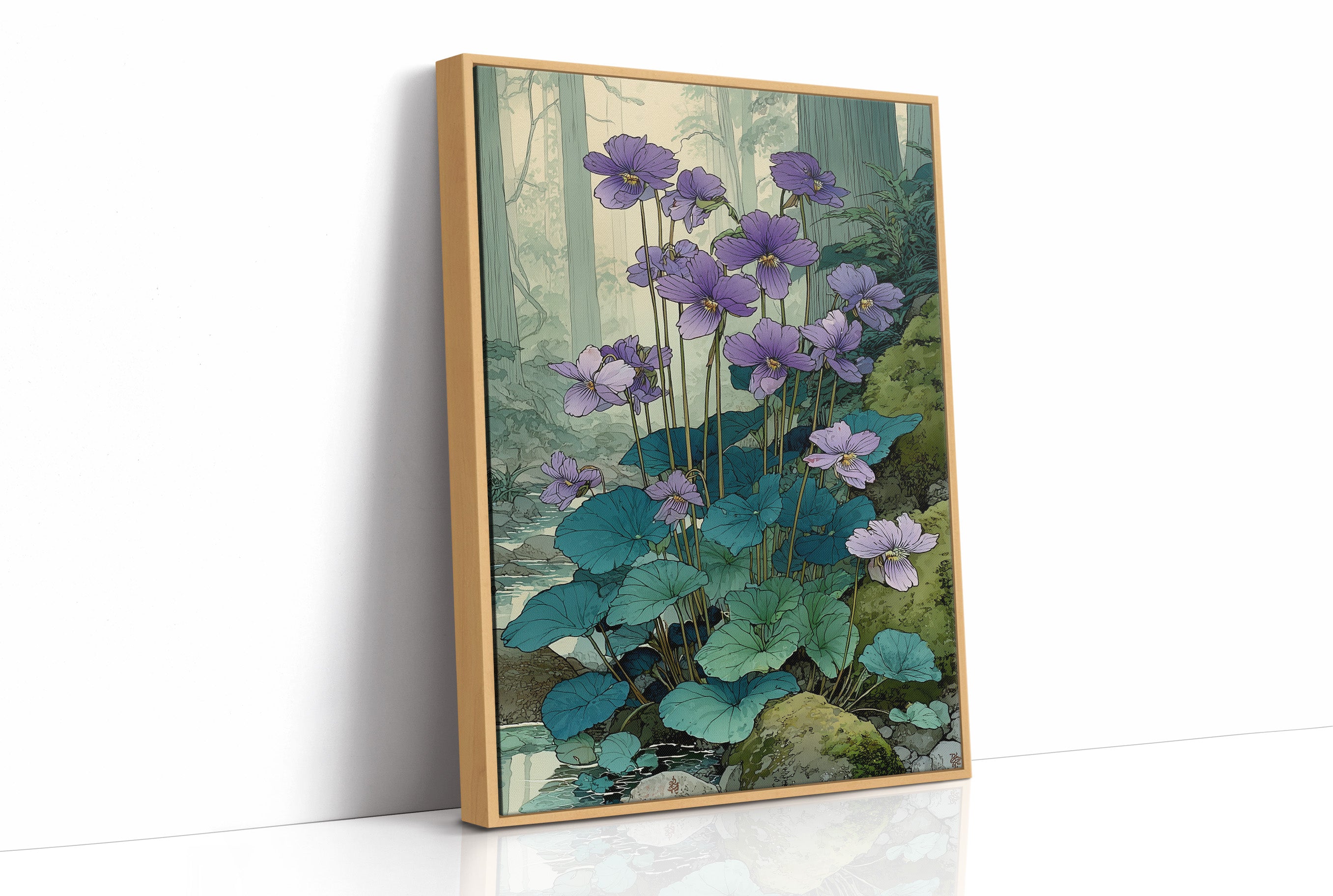 Violet in the Forest's Quiet