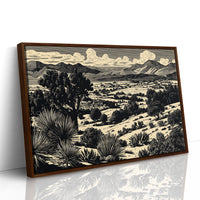 Desert Plains Dance With Mountains