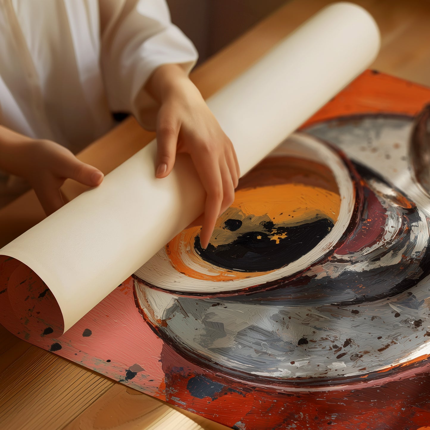 Coffee Cup Splatter