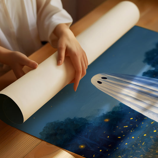 Chasing Fireflies Under the Moonlight