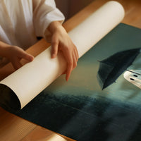 Beneath The Umbrella's Embrace
