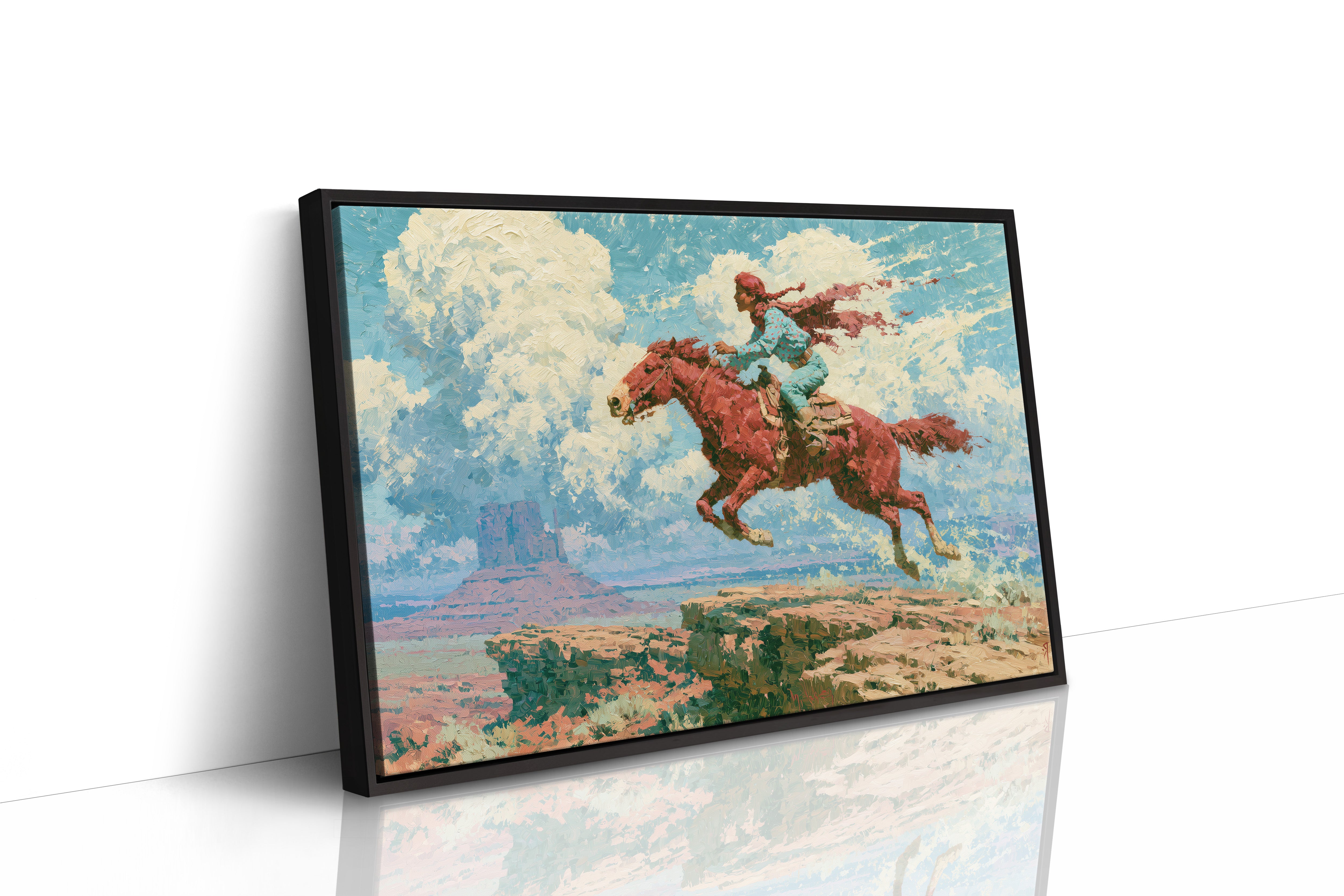 Leap Over the Mesa Edge