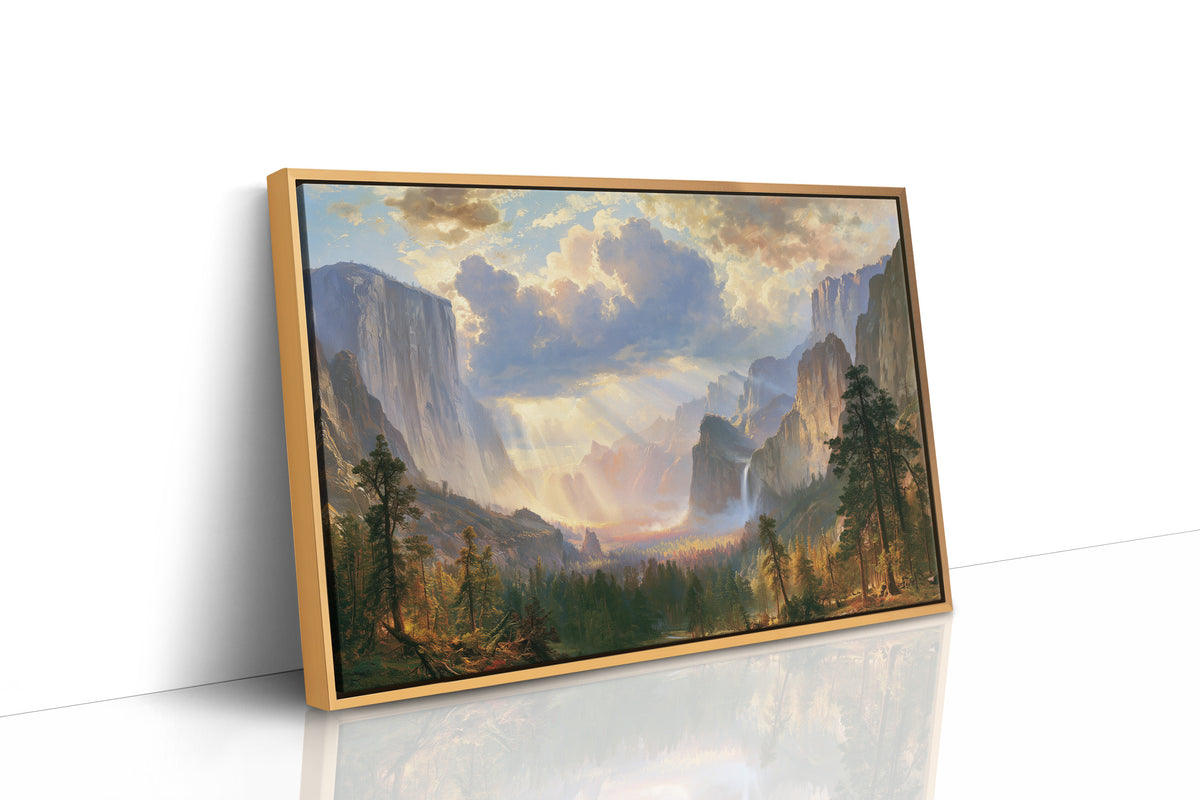 Divine Light Over the Valley
