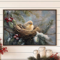 Winter Songbird Finds Sacred Rest