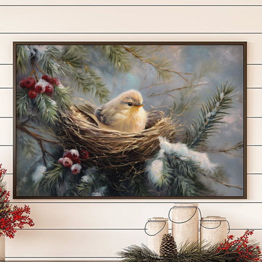 Winter Songbird Finds Sacred Rest