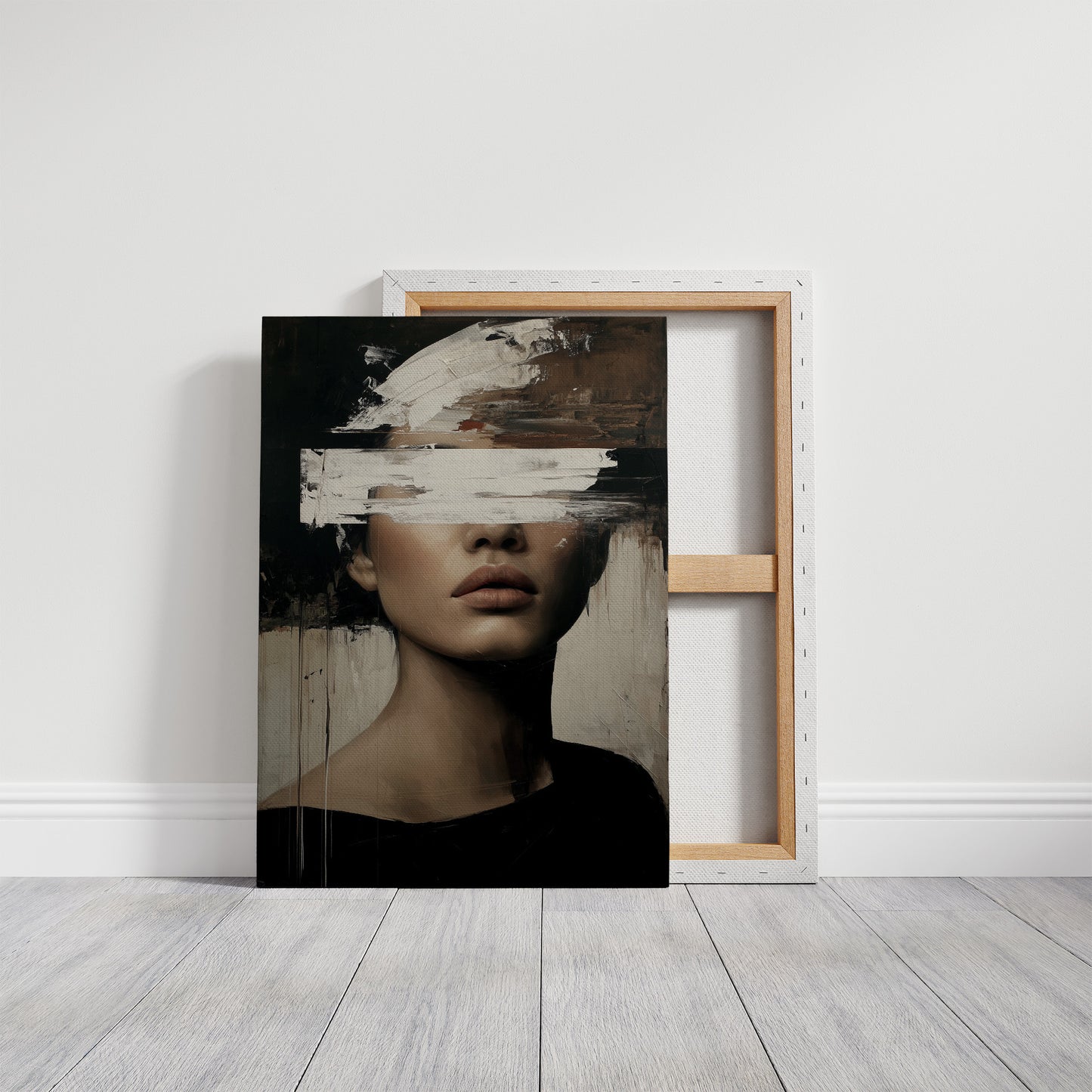 Beneath Brushstrokes We Hide