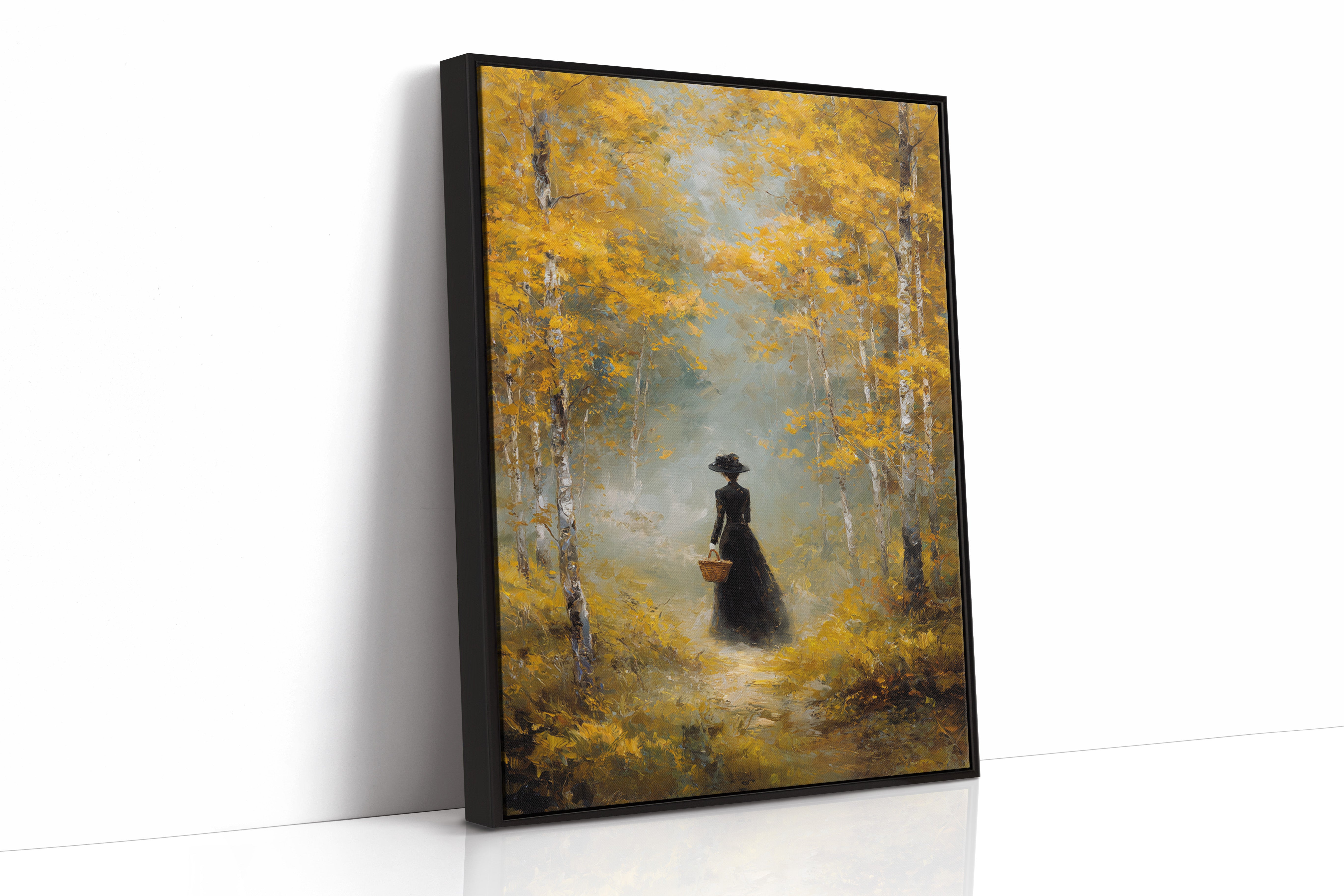 Autumn Path Leads Her Onward