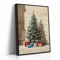 Presents in the Courtyard Light
