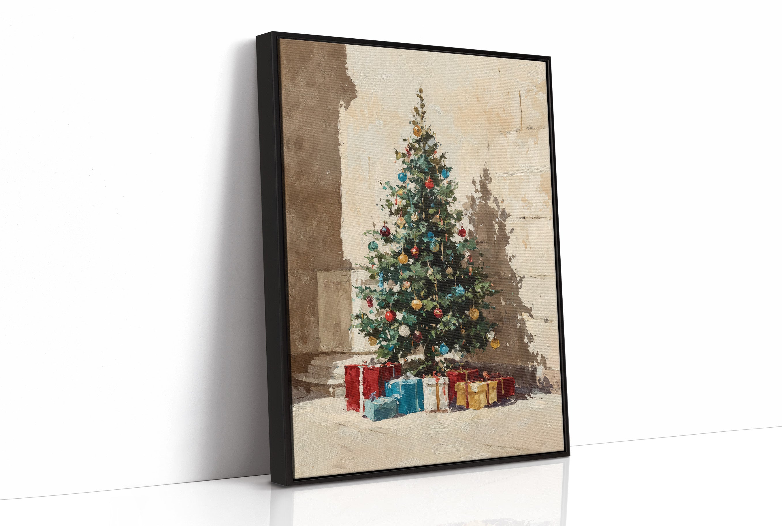 Presents in the Courtyard Light