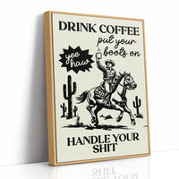 Coffee, Boots, And Grit