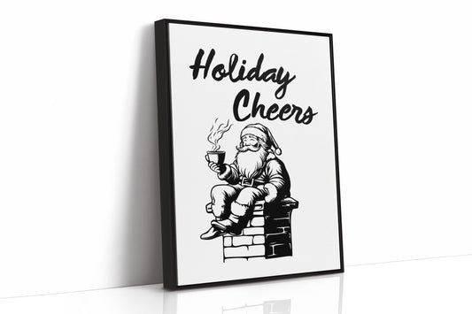 Santa Sips His Midnight Coffee Break