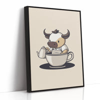 Teacup Barista Makes Morning Magic