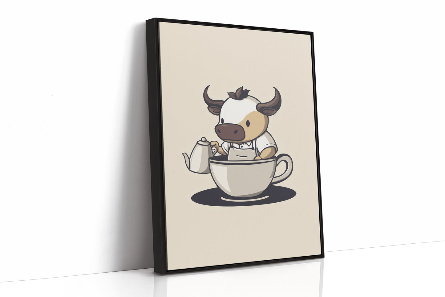 Teacup Barista Makes Morning Magic