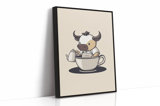 Teacup Barista Makes Morning Magic