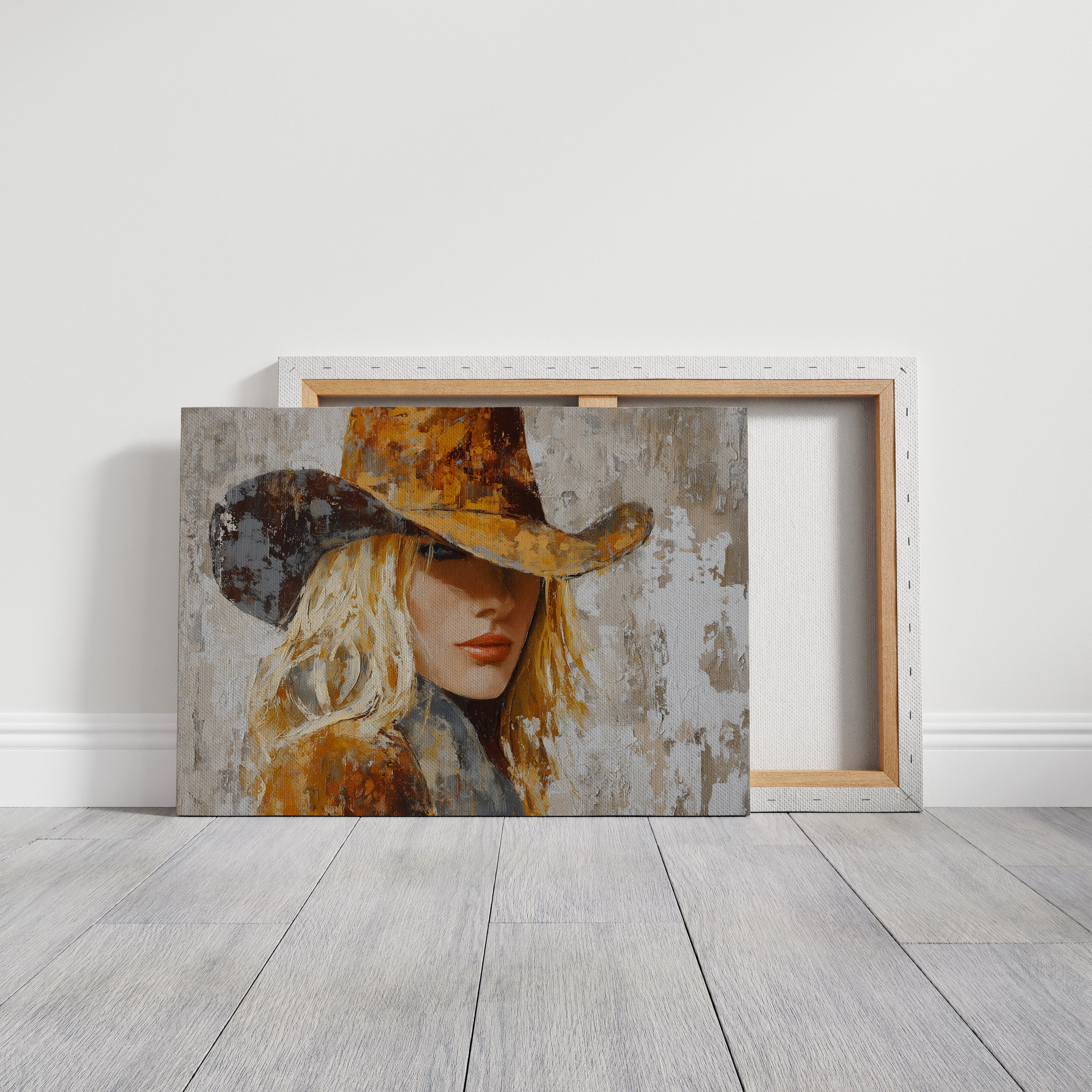 Amber Secrets Under Wide Brim