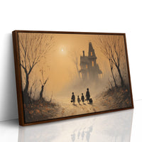 Autumn Path To Mysterious Manor