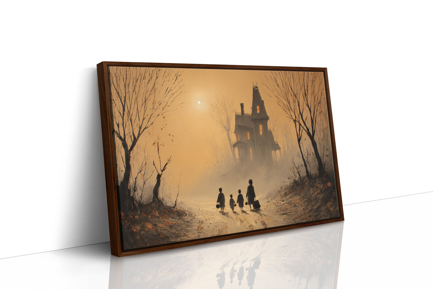 Autumn Path To Mysterious Manor