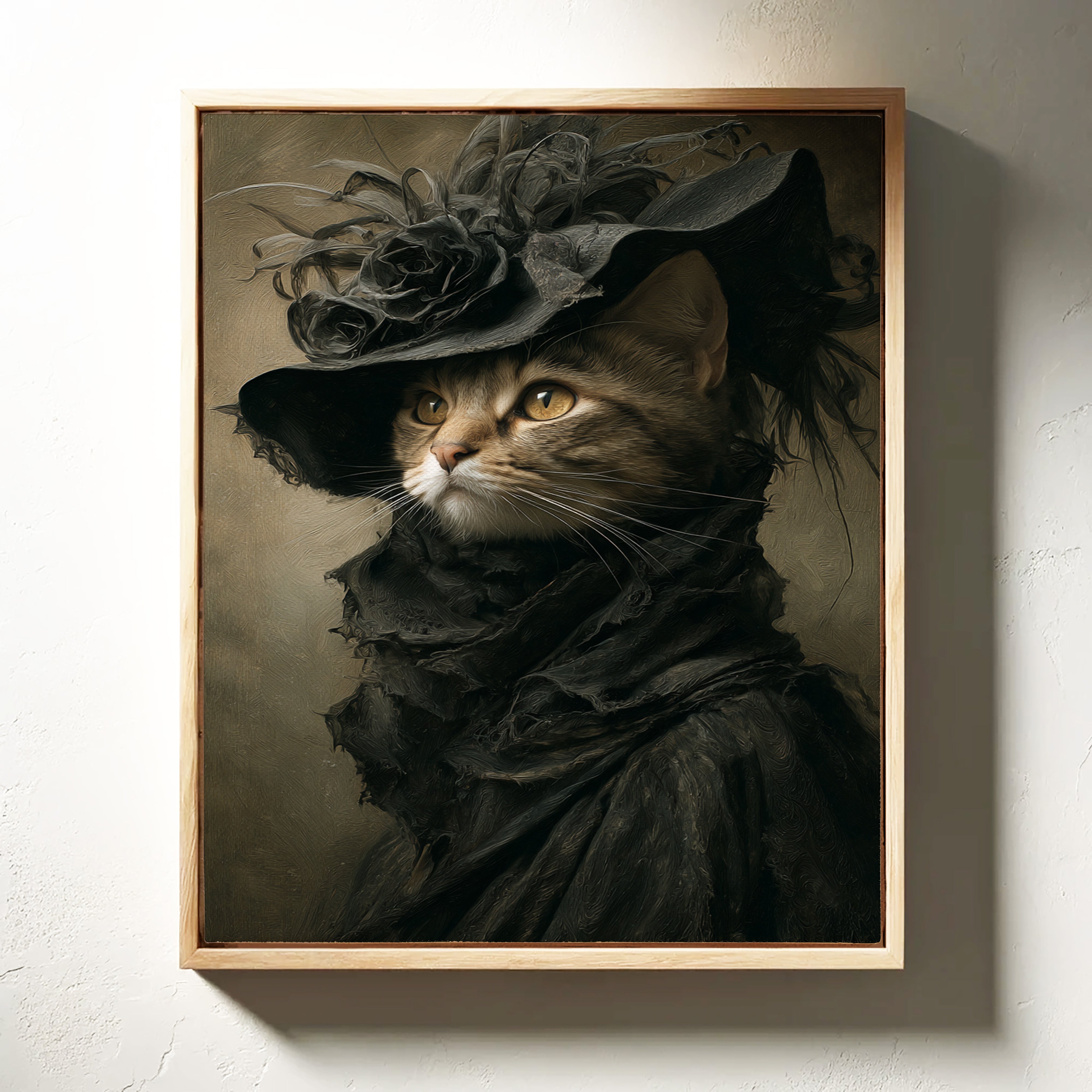 A Cat's Elegance Unveiled