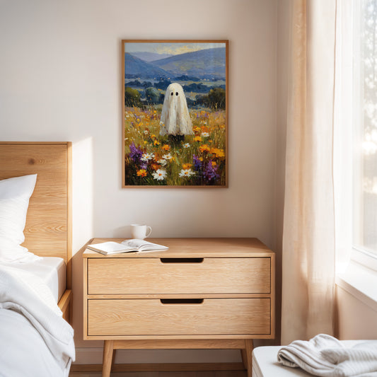 The Ghost Among Wildflowers