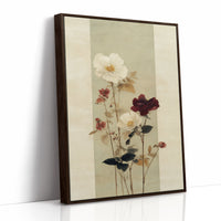 Roses Cast Shadows In Morning Light