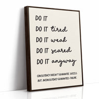 Do It Anyway: Handwritten Grit