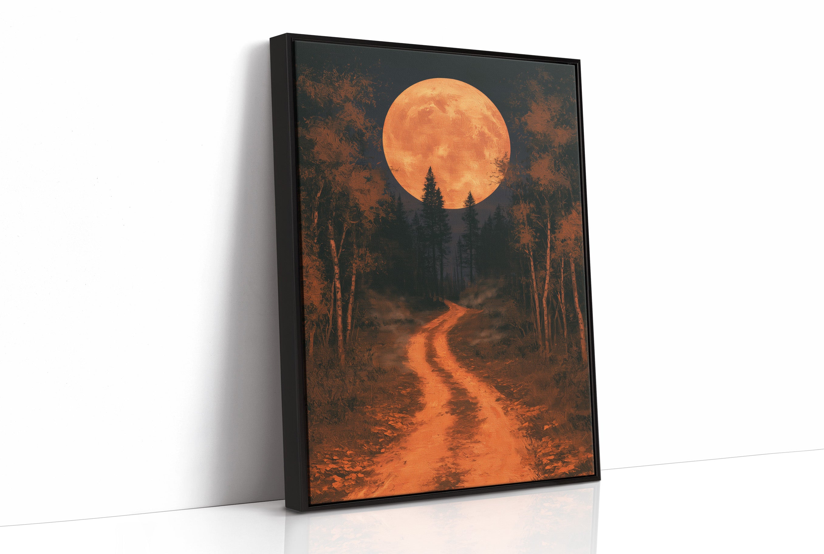 The Path Beneath the Harvest Moon