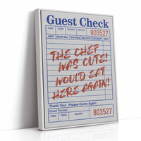 Culinary Confessions on Receipt Paper