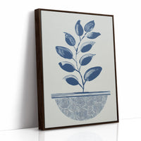 Blue Leaves Dance In Morning Light