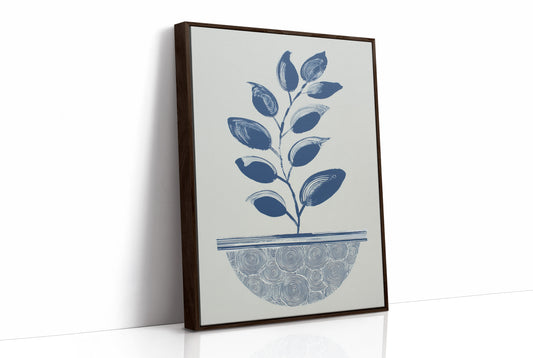 Blue Leaves Dance In Morning Light