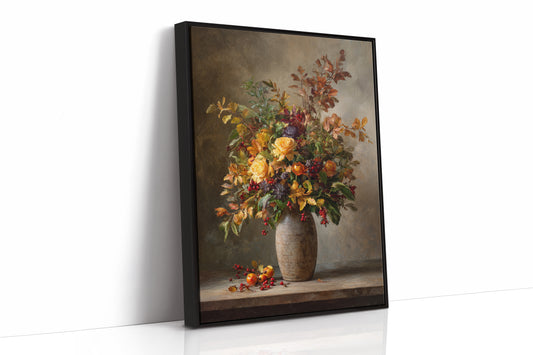 Autumn Roses Paint October's Symphony