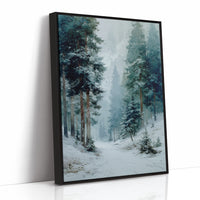 Deep in the Frosted Pines