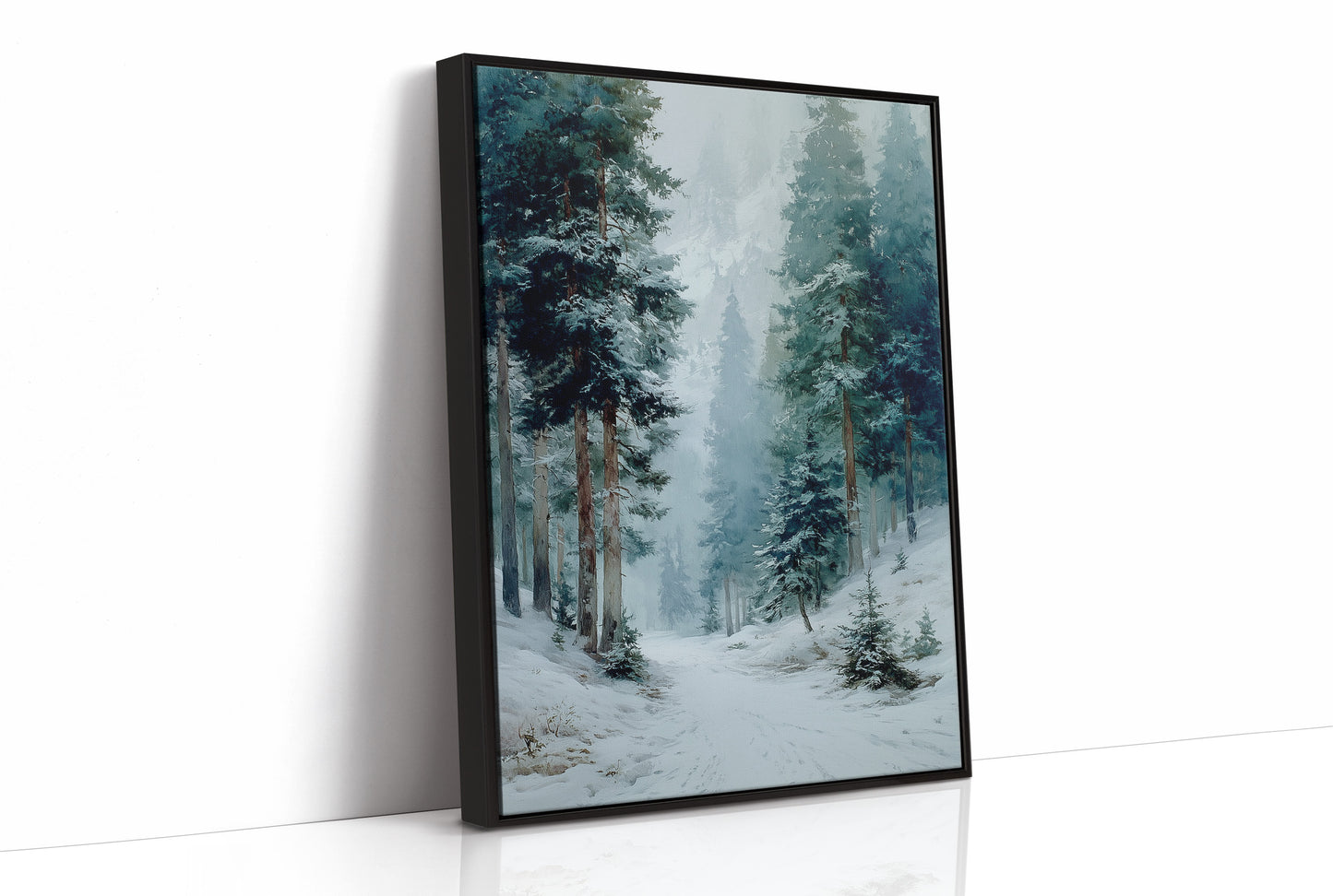 Deep in the Frosted Pines