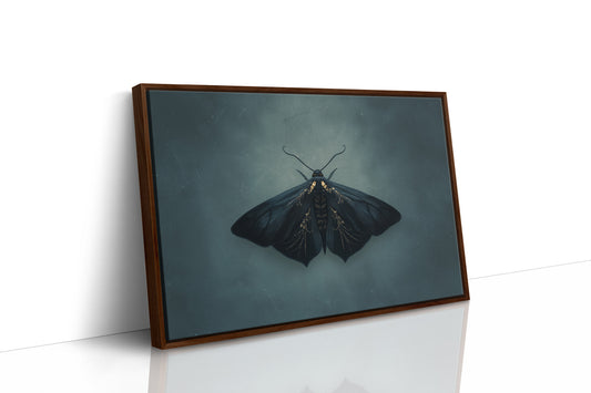 Velvet Wings Among Leather Spines