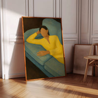 Sunlit Moments On Turquoise Velvet
