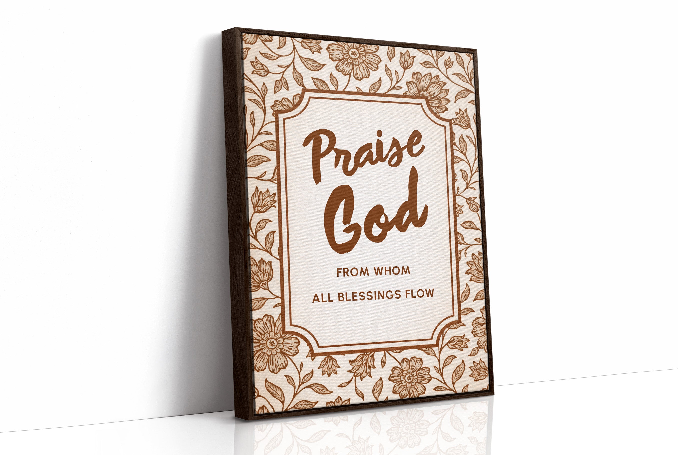 Sepia Devotion Blooms In Gratitude