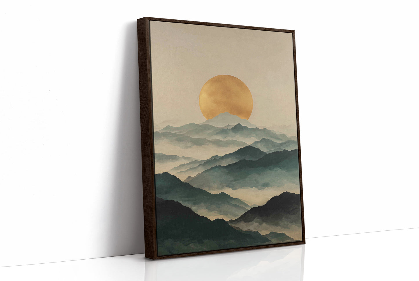 Misty Peaks Chase Golden Dawn