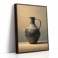 Ancient Vessel Rests In Golden Light