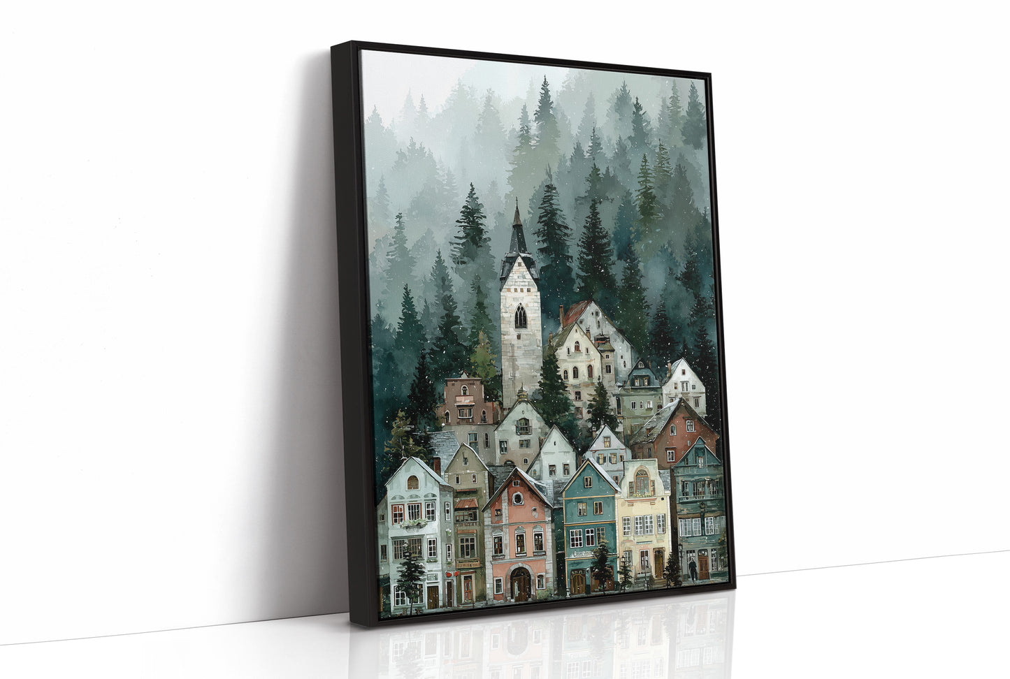 Village Beneath the Pines