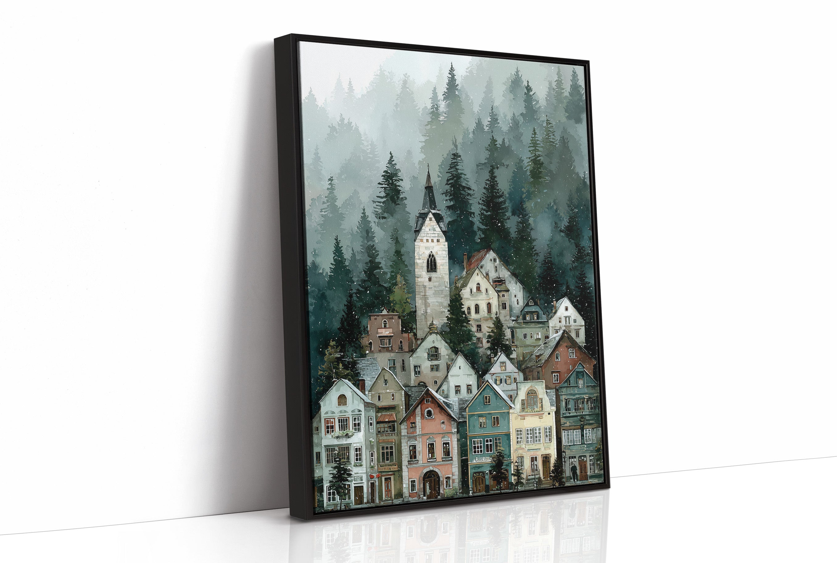 Village Beneath the Pines
