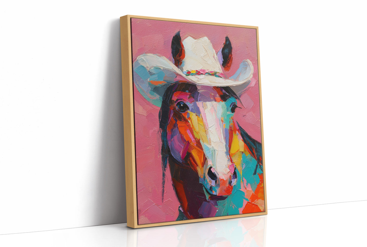 Neon Cowgirl In Bloom