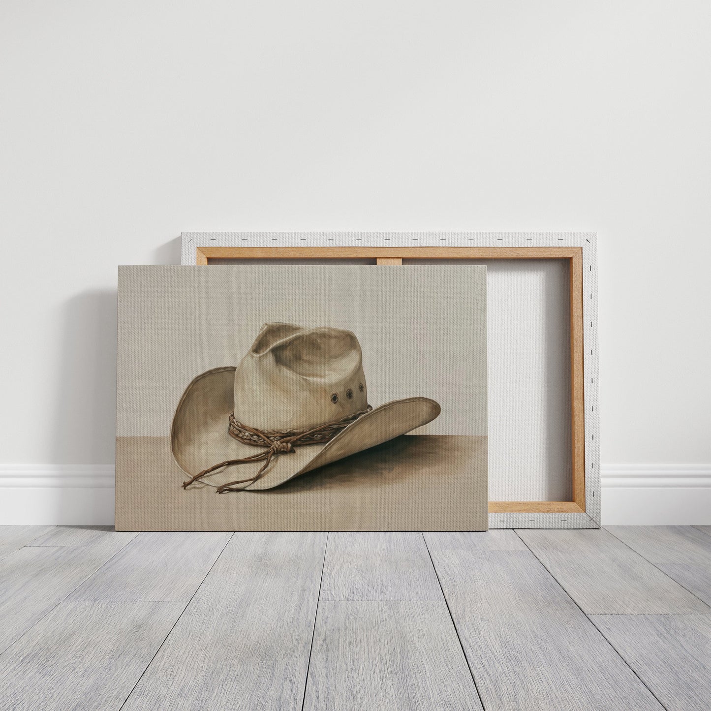 Weathered Leather Tells Ranch Tales