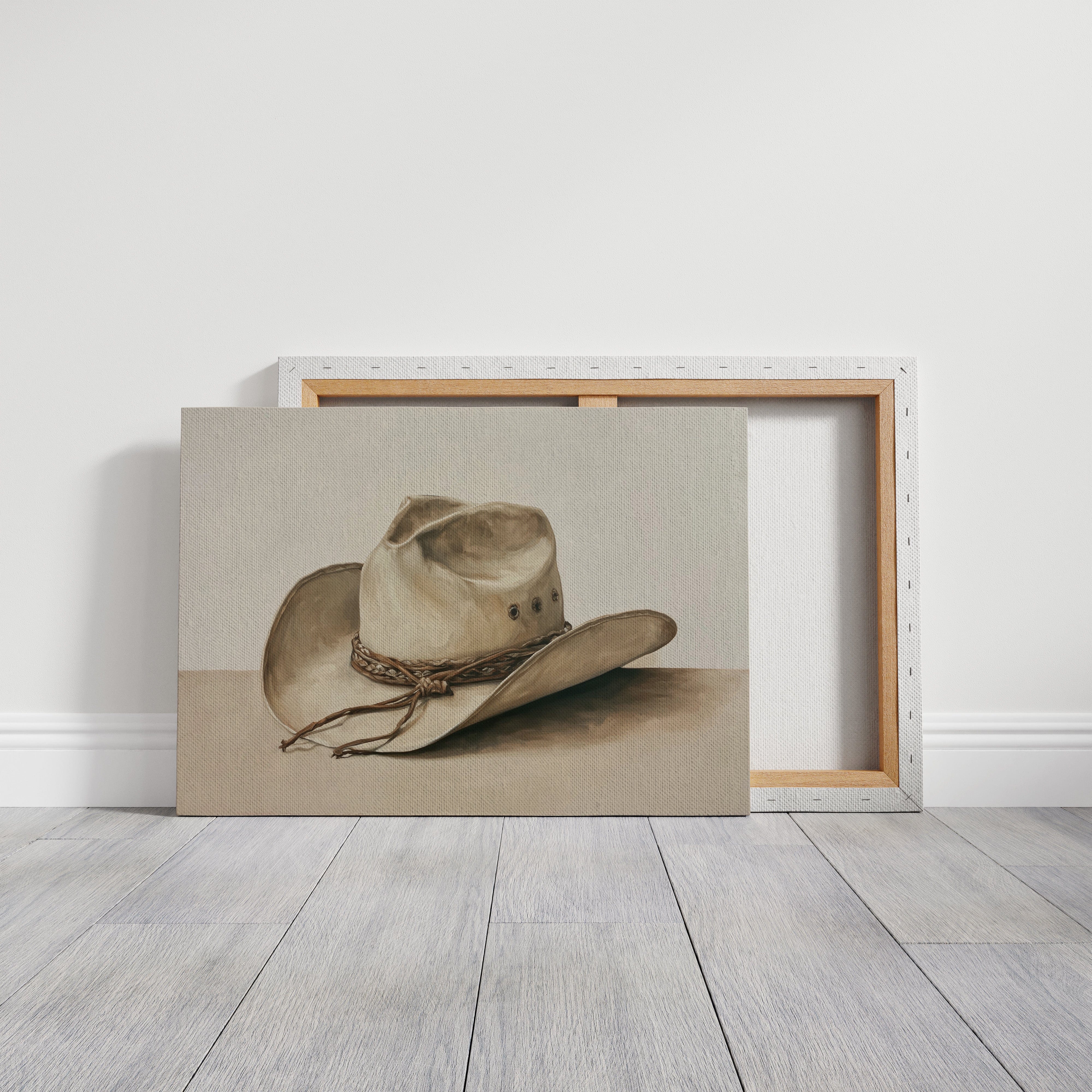 Weathered Leather Tells Ranch Tales