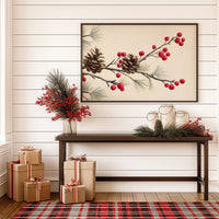 Winter Berries Paint December's Story