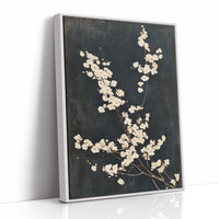 Blossoms on Aged Canvas