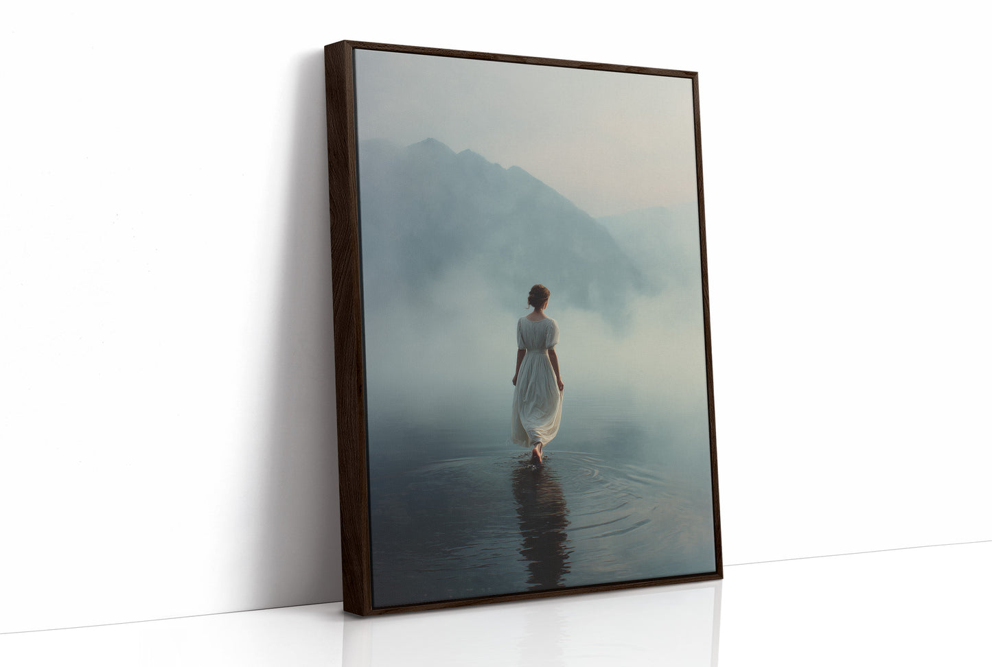 Mist Beckons Across Still Waters