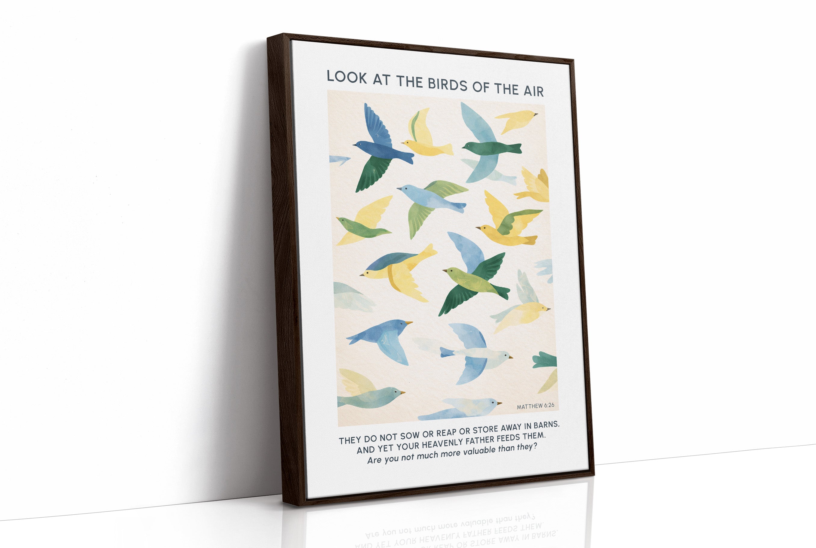 Faithful Flight: Watercolor Wings of Promise