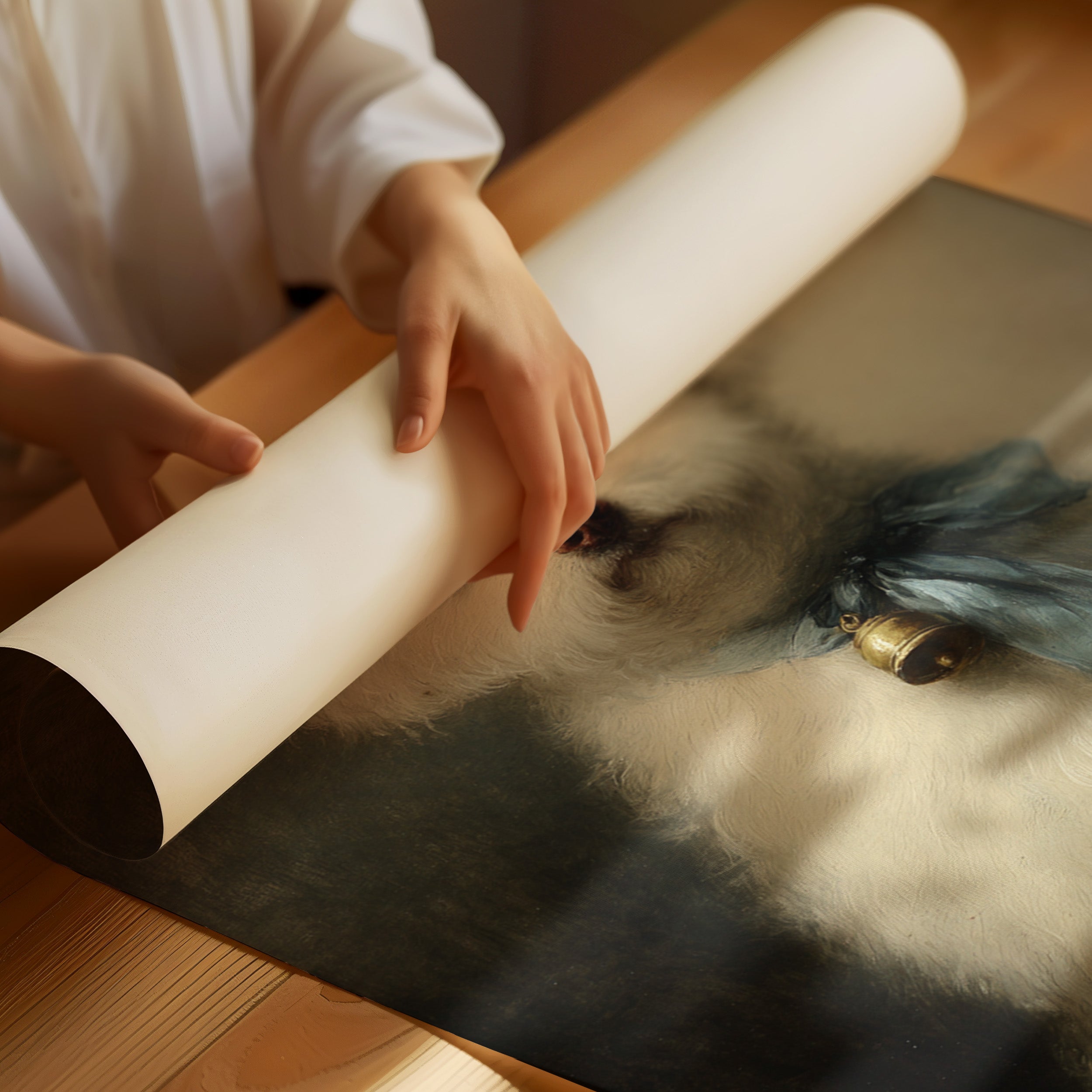 A Moment of Gentle Companionship