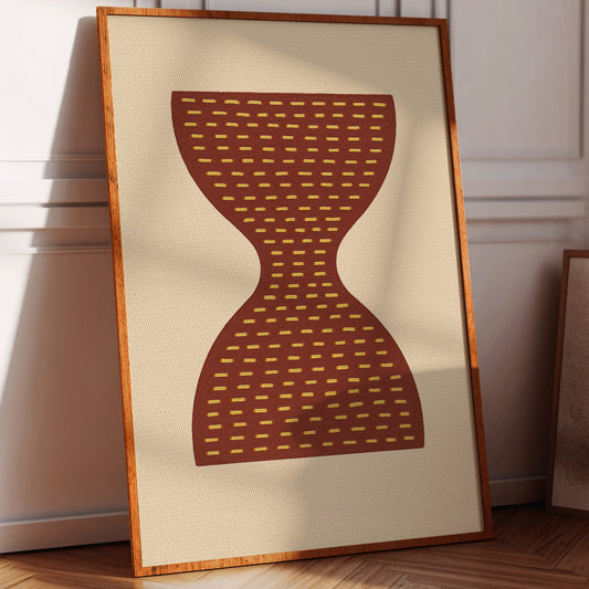 Time Flows In Terracotta Lines