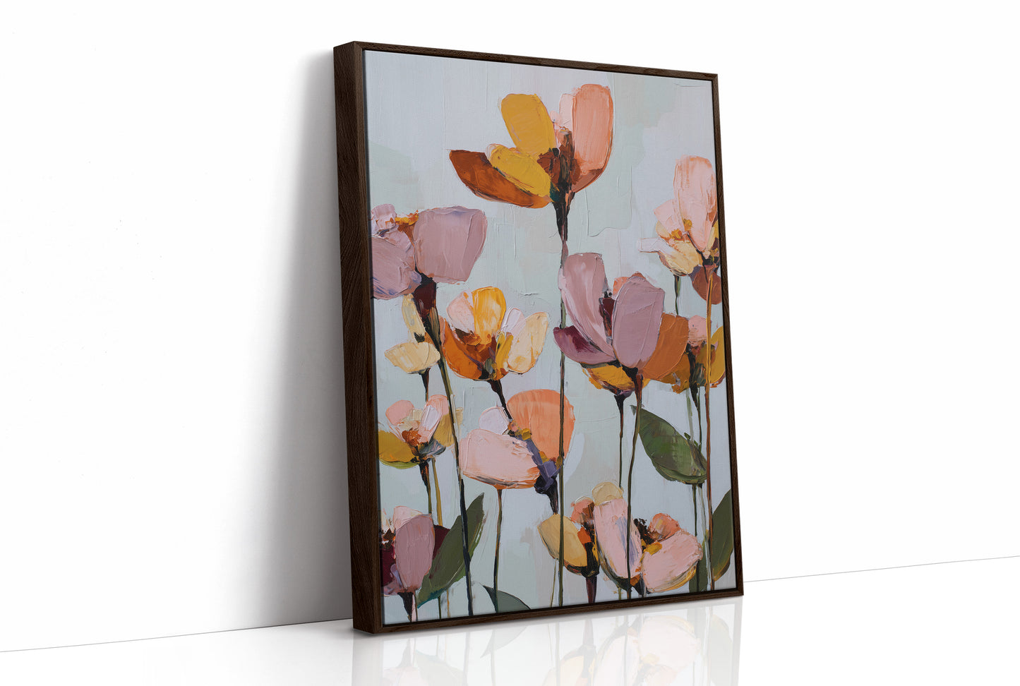 Tulips Sway In Golden Hour