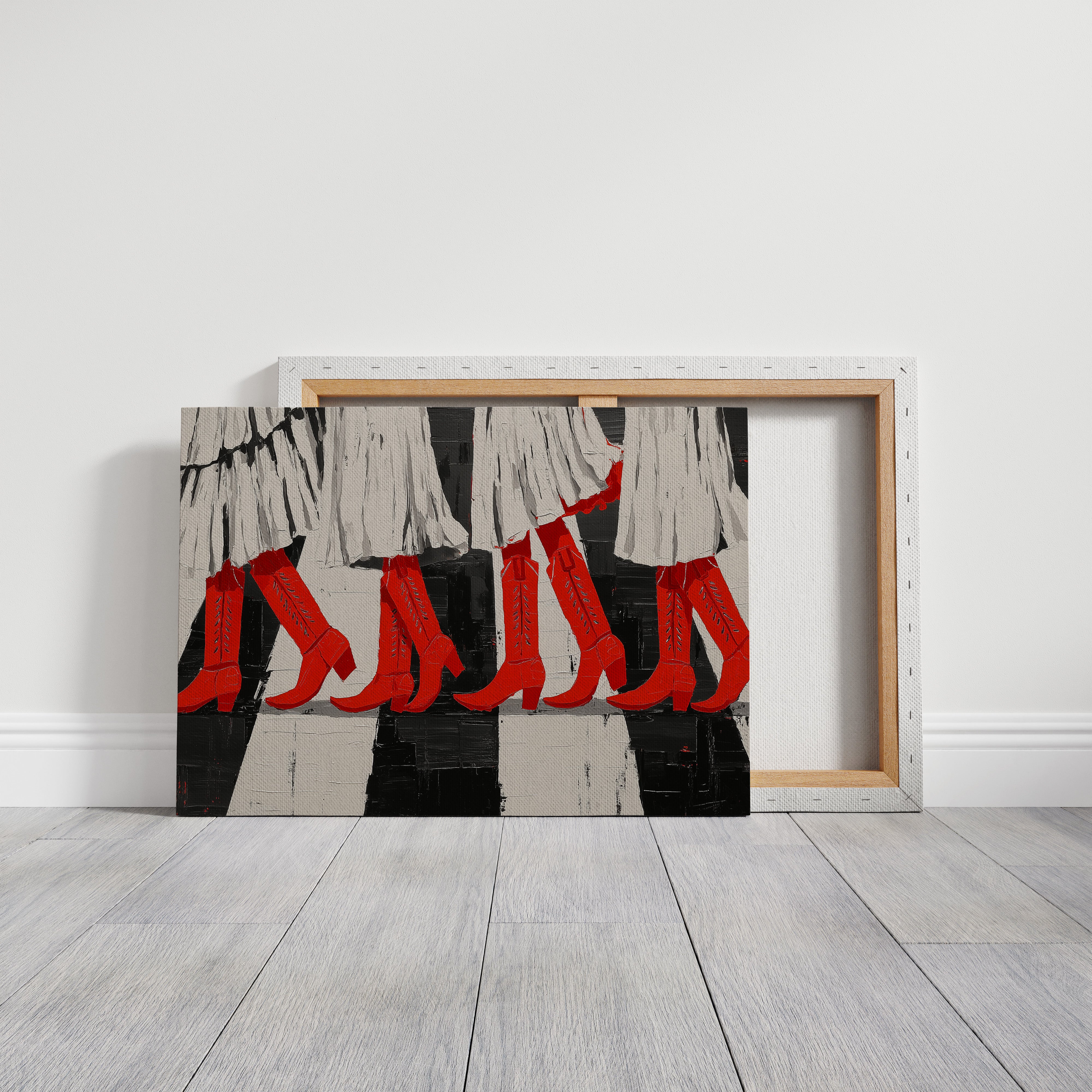 Red Boots March Into Forever